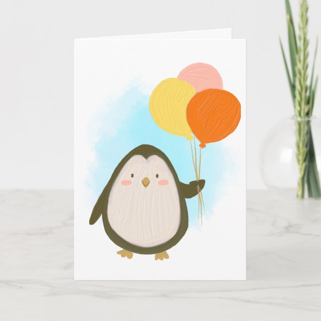 Tarjeta de felicitación elegante de cumpleaños Fel (Anverso)