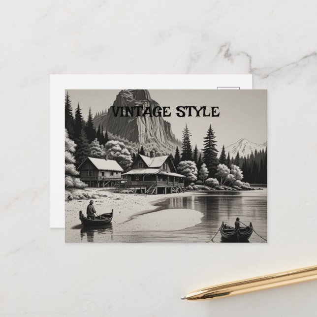 Tarjeta de Felicitación Elegante para Cualquier Oc (Anverso/Reverso In Situ)