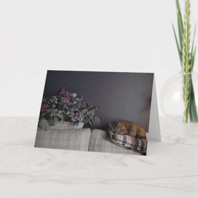 Tarjeta de felicitación en blanco (Anverso)