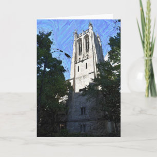 Tarjeta de felicitación en blanco