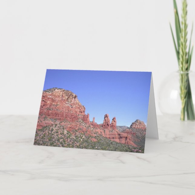 Tarjeta de felicitación en blanco (Anverso)