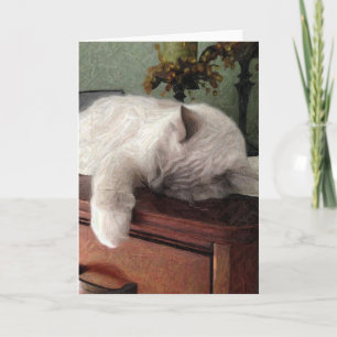 Tarjeta de felicitación en blanco