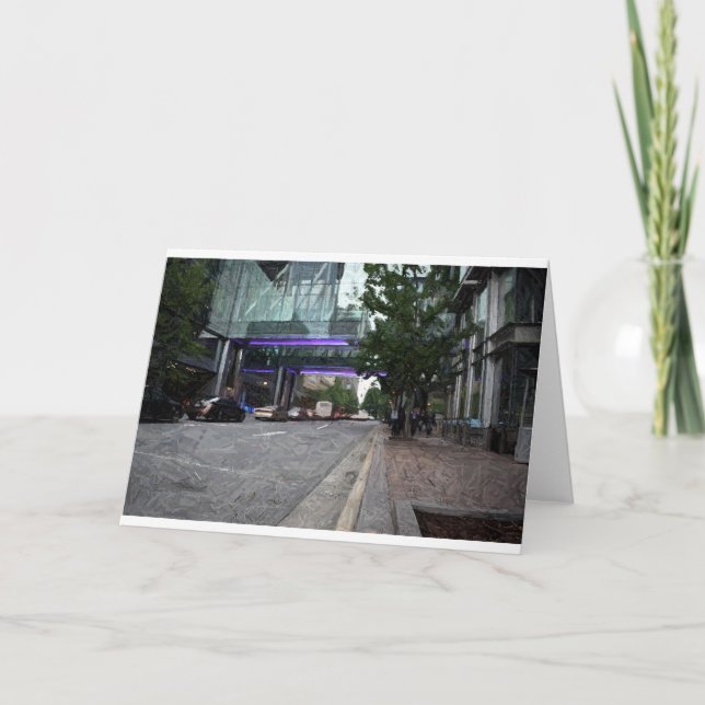 Tarjeta de felicitación en blanco (Anverso)