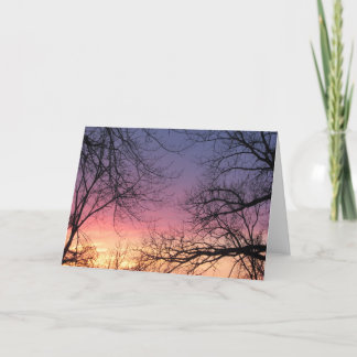 Tarjeta de felicitación en blanco