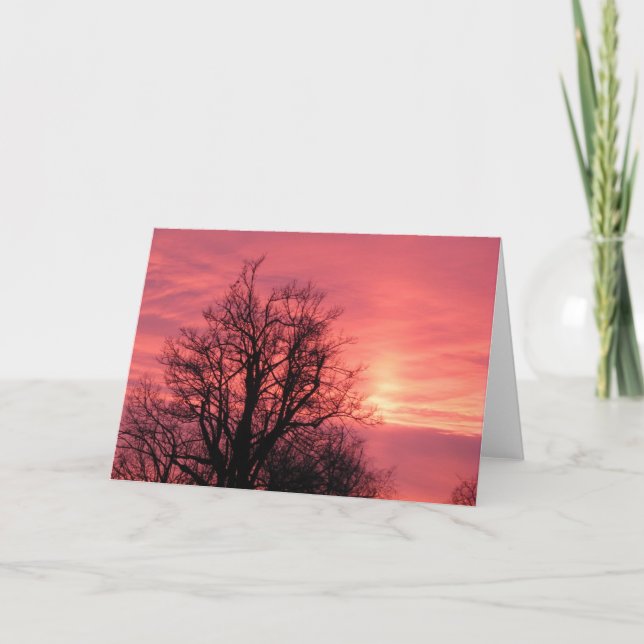 Tarjeta de felicitación en blanco (Anverso)