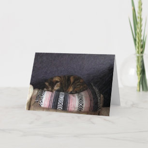 Tarjeta de felicitación en blanco