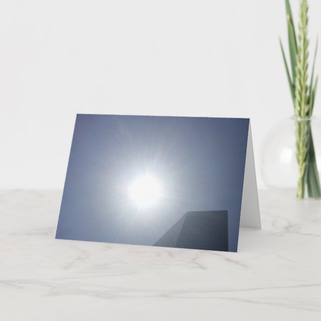Tarjeta de felicitación en blanco (Anverso)
