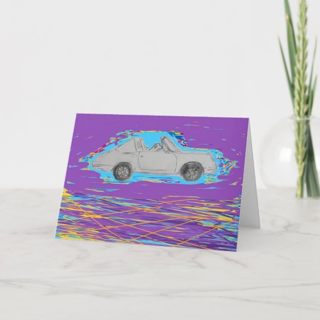 Tarjeta de felicitación en blanco (Anverso)