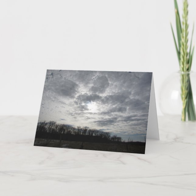 Tarjeta de felicitación en blanco (Anverso)