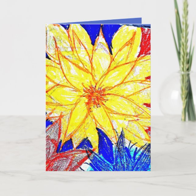 Tarjeta de felicitación en blanco (Anverso)