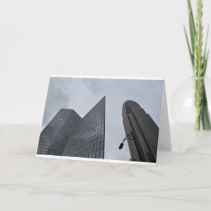 Tarjeta de felicitación en blanco