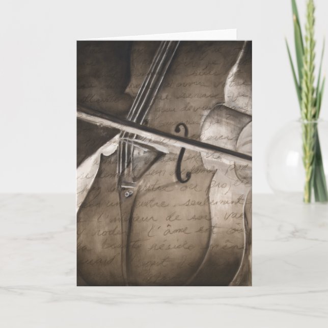 Tarjeta de felicitación en blanco (Anverso)