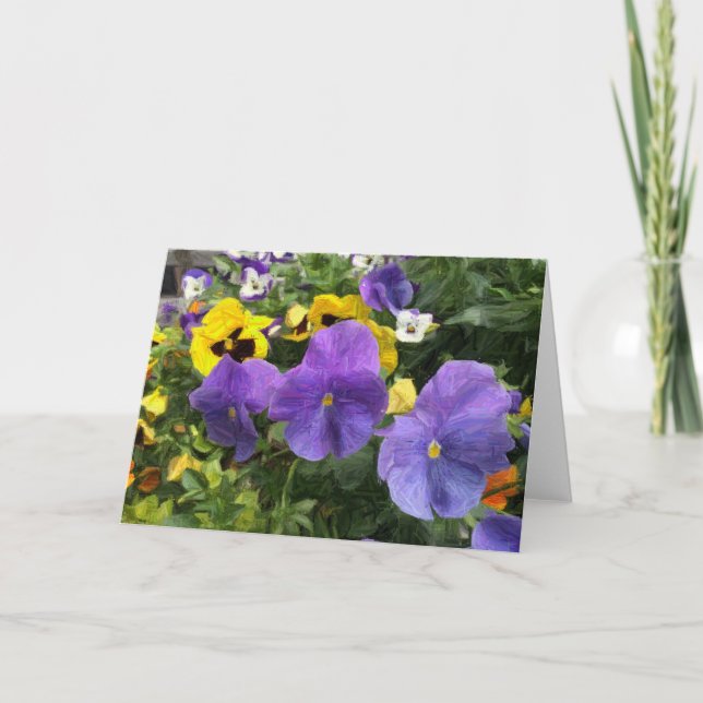 Tarjeta de felicitación en blanco (Anverso)