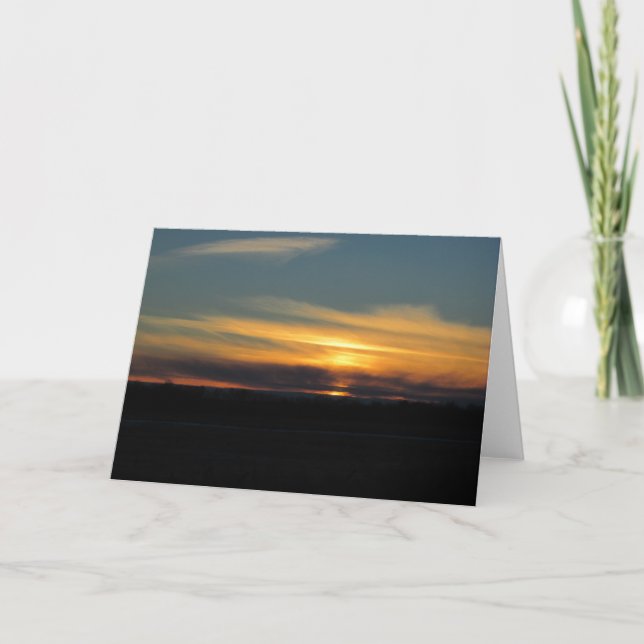 Tarjeta de felicitación en blanco (Anverso)