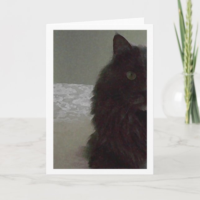 Tarjeta de felicitación en blanco (Anverso)