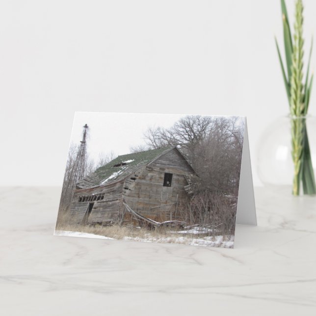 Tarjeta de felicitación en blanco (Anverso)