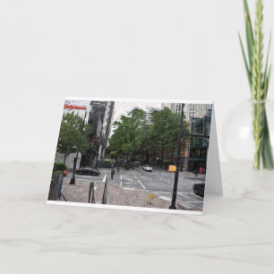 Tarjeta de felicitación en blanco