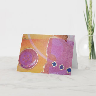 Tarjeta de felicitación en blanco 5 x 7 con el