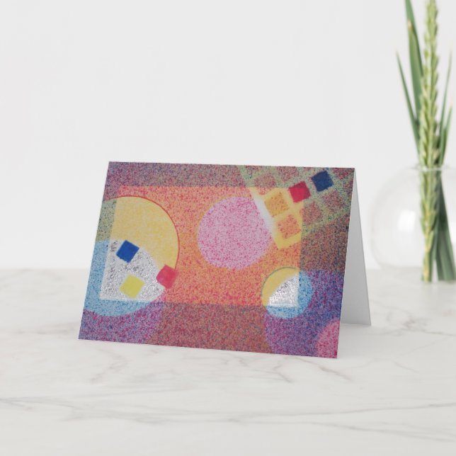 Tarjeta de felicitación en blanco 5 x 7 con el (Anverso)