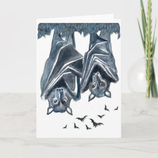 Tarjeta de felicitación en blanco con arte de murc