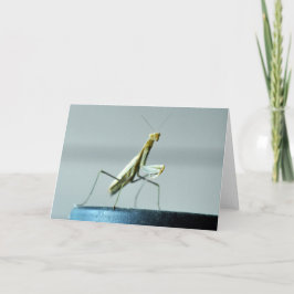 Tarjeta de felicitación en blanco con la foto de