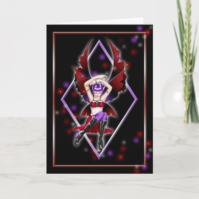 Tarjeta de felicitación en blanco de "Kirameki" (Anverso)