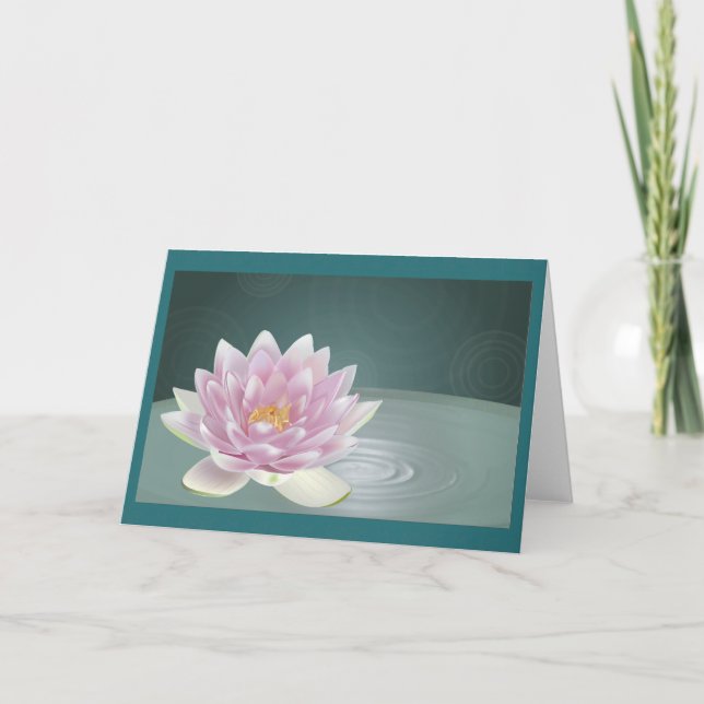 Tarjeta de felicitación en blanco de la (Anverso)