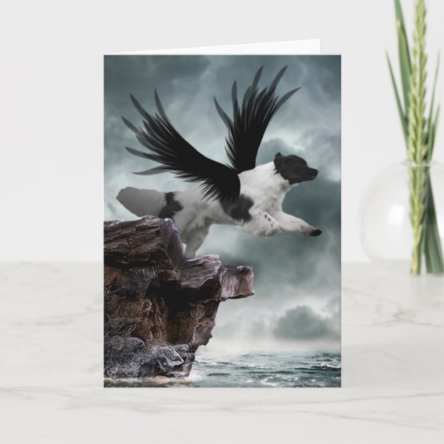 Tarjeta de felicitación en blanco de Ocean Guardia (Anverso)