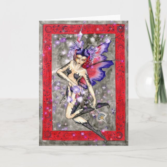 Tarjeta de felicitación en blanco del "Soma" (Anverso)