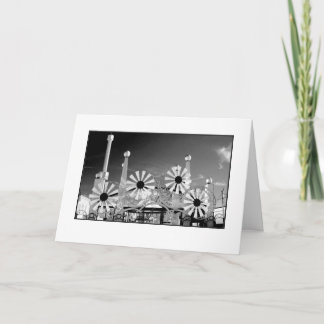 Tarjeta de felicitación en blanco 'Entrada al Luna