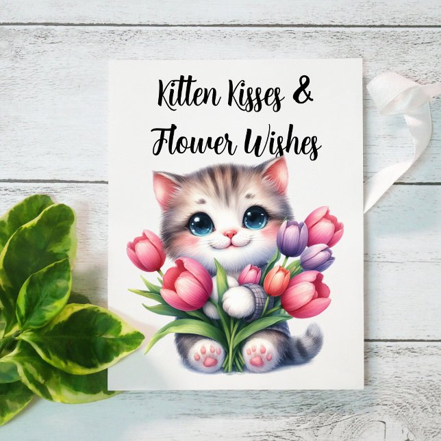 Tarjeta de felicitación en blanco para Blossoms Pu (Subido por el creador)