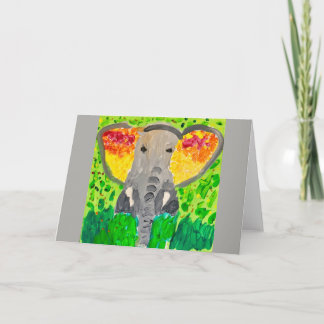 Tarjeta de felicitación en blanco para cualquier