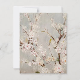 Tarjeta de felicitación en blanco para todas las o