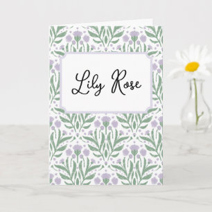Tarjeta de felicitación en blanco personalizable