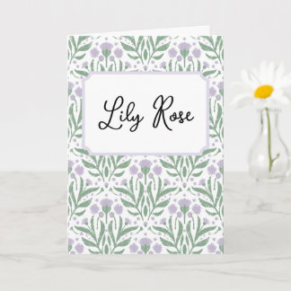 Tarjeta de felicitación en blanco personalizable