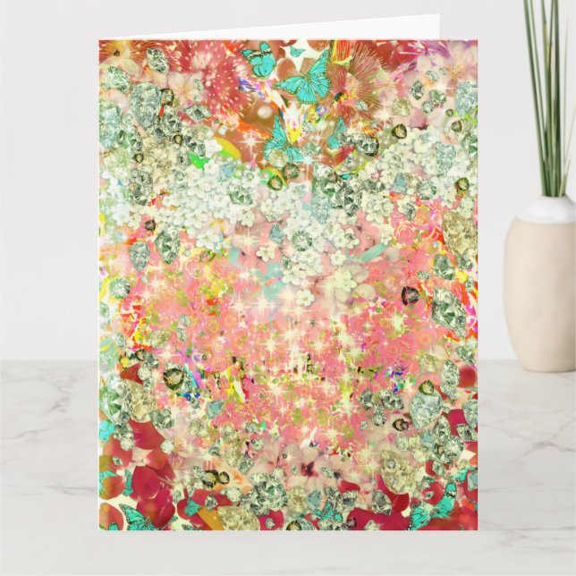 Tarjeta de felicitación en blanco Princess Time (Anverso)