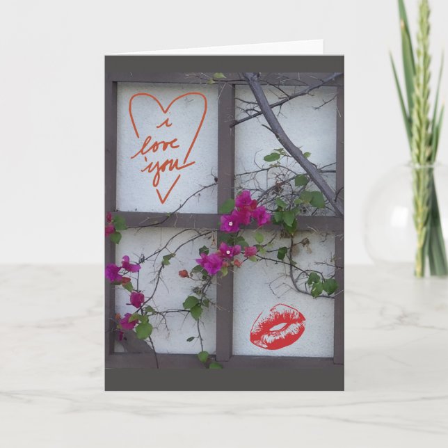 Tarjeta de Felicitación Enmarcada (Anverso)