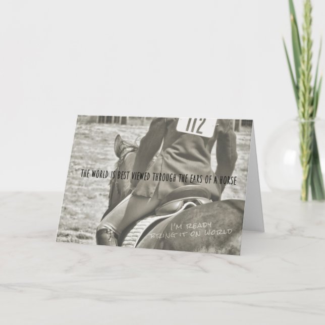 Tarjeta de felicitación EQUITATIVA (Anverso)