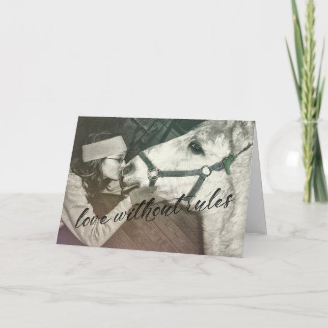 Tarjeta de felicitación especial de PONY (Anverso)