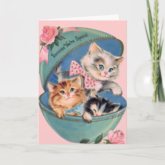 Tarjeta de felicitación especial de San Valentín (Anverso)