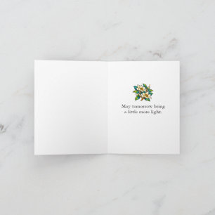 Tarjeta de felicitación Esperanza: La luz encuentr