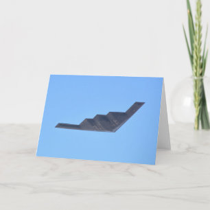 Tarjeta de felicitación espiritual B-2 de Northrop