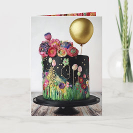 Tarjeta de felicitación estándar, doblada de 5" x 