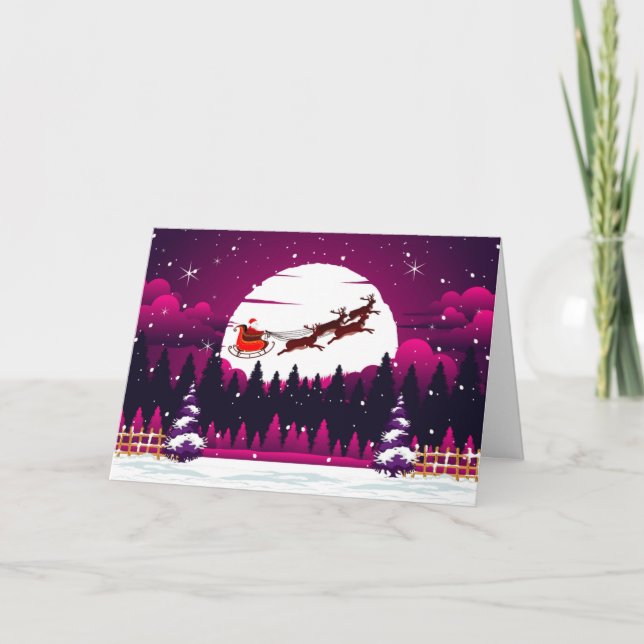 Tarjeta de felicitación estándar doblada de 5" x 7 (Anverso)