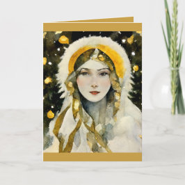 Tarjeta de Felicitación Estándar Doble de 5" x 7"