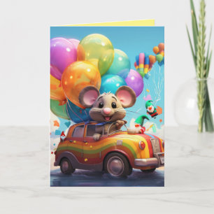 Tarjeta de felicitación estándar plegada de 12.7 c