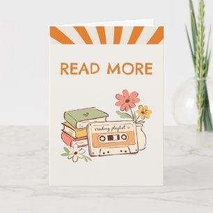 Tarjeta de Felicitación Estética Retro Adorable