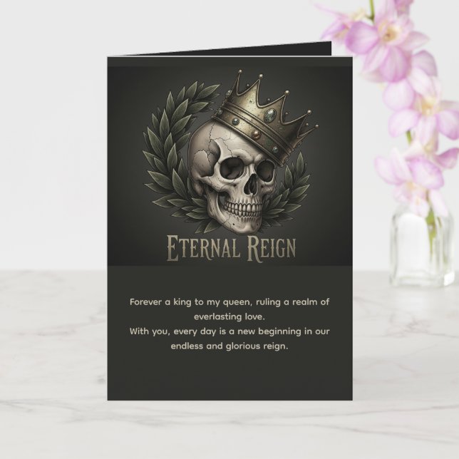 Tarjeta de felicitación Eternal Reign (Orquídea)