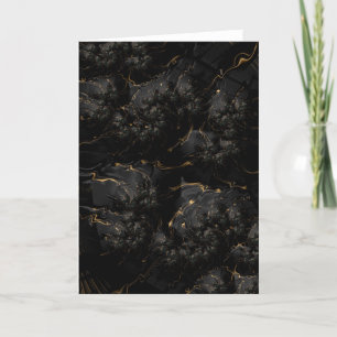 Tarjeta de felicitación - F1671 "Golden Lava"