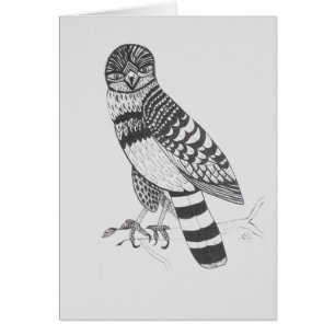 Tarjeta de felicitación Falcon